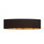 RENDL R11485 CASUAL lámpabúra, univerzális lámpaernyők Polycotton fekete/réz fólia