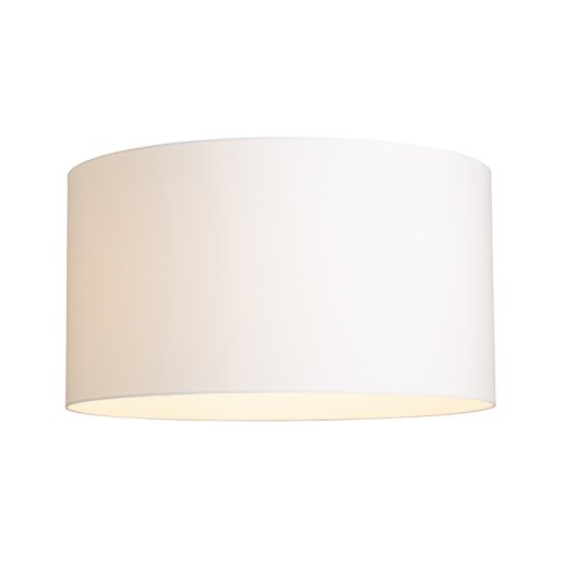 RENDL R11491 RON lámpabúra, univerzális lámpaernyők Polycotton fehér/fehér PVC