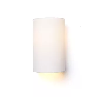   RON W 15/25 fali lámpa  Polycotton fehér/fehér PVC 230V LED E27 15W