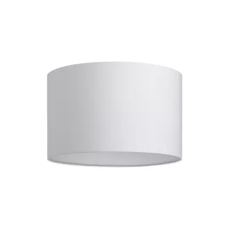 RON 40/25 stínidlo Polycotton bílá/bílé PVC max. 23W