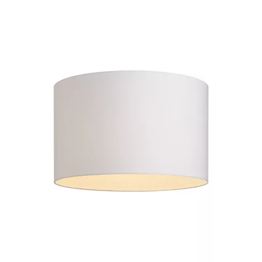 RON 40/25 stínidlo Polycotton bílá/bílé PVC max. 23W