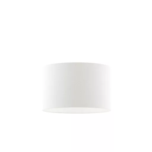 RON 40/25 stínidlo Polycotton bílá/bílé PVC max. 23W