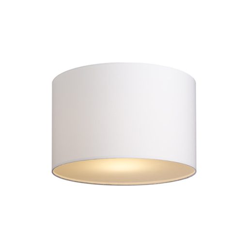 RENDL R11493 RON lámpabúra, univerzális lámpaernyők Polycotton fehér/fehér PVC