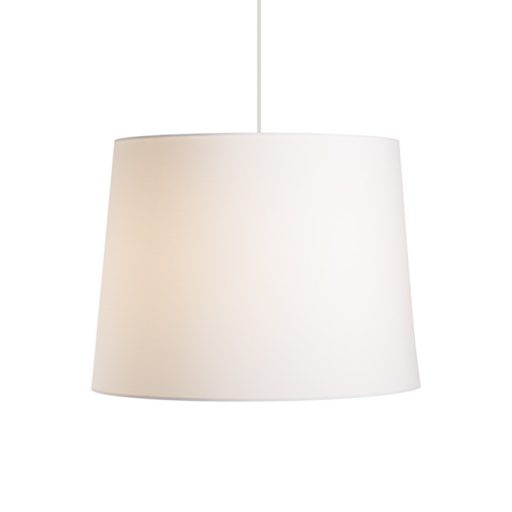 RENDL R11495 ASPRO lámpabúra, függesztett lámpaernyők Polycotton fehér/fehér PVC
