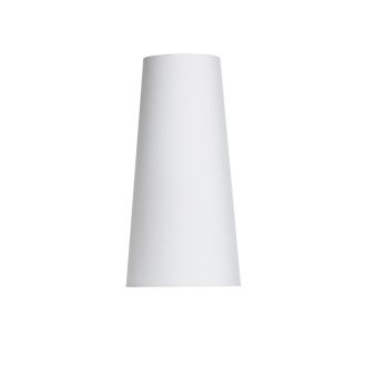   RENDL R11496 CONNY lámpabúra, asztali/állólámpa búrák Polycotton fehér/fehér PVC