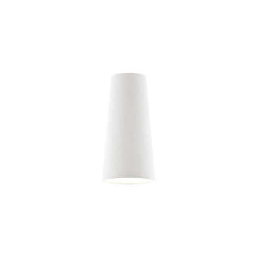 RENDL R11496 CONNY lámpabúra, asztali/állólámpa búrák Polycotton fehér/fehér PVC