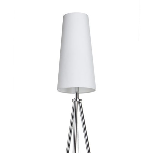 RENDL R11496 CONNY lámpabúra, asztali/állólámpa búrák Polycotton fehér/fehér PVC