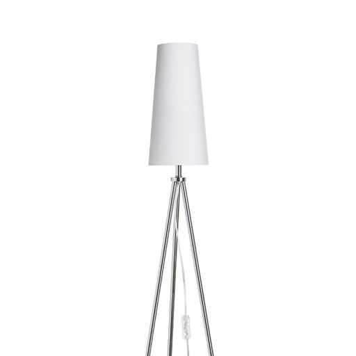 RENDL R11496 CONNY lámpabúra, asztali/állólámpa búrák Polycotton fehér/fehér PVC