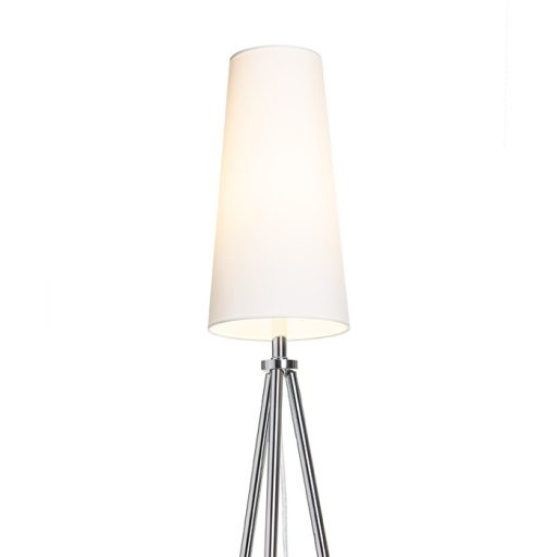 RENDL R11496 CONNY lámpabúra, asztali/állólámpa búrák Polycotton fehér/fehér PVC