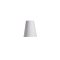 RENDL R11497 CONNY lámpabúra, asztali/állólámpa búrák Polycotton fehér/fehér PVC