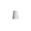 RENDL R11497 CONNY lámpabúra, asztali/állólámpa búrák Polycotton fehér/fehér PVC