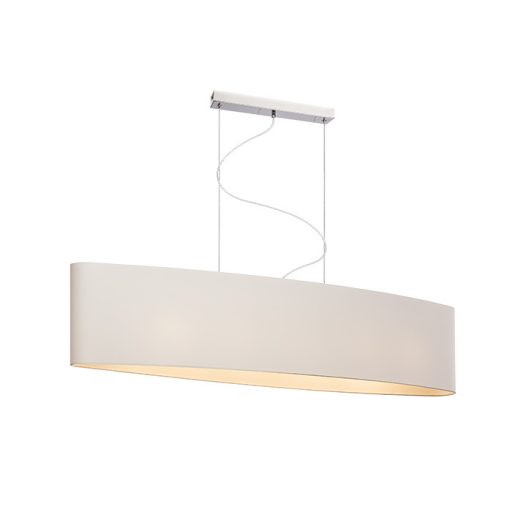 RENDL R11500 CASUAL lámpabúra, univerzális lámpaernyők Polycotton fehér/fehér PVC