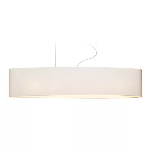 CASUAL 120/25 stínidlo Polycotton bílá/bílé PVC max. 23W