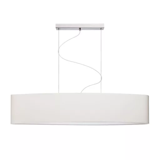 CASUAL 120/25 stínidlo Polycotton bílá/bílé PVC max. 23W