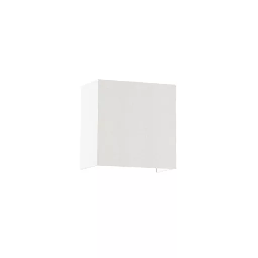 LOPE W 25/14 fali lámpa  Polycotton fehér/fehér PVC 230V LED E27 15W