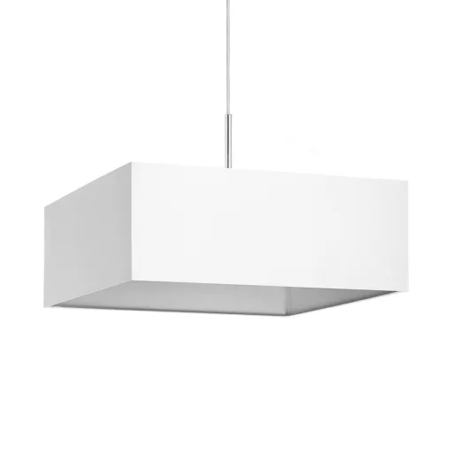 TEMPO 50/19 stínidlo Polycotton bílá/bílé PVC max. 23W