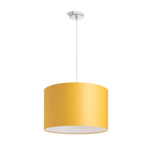 RENDL R11510 RON lámpabúra, univerzális lámpaernyők Chintz sárgabarack/fehér PVC