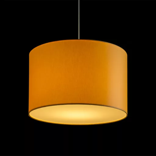 RON 40/25 stínidlo Chintz meruňková/bílé PVC max. 23W