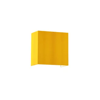   LOPE W 25/14 fali lámpa  Chintz sárgabarack/fehér PVC 230V LED E27 15W