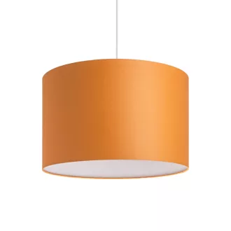 RON 40/25 stínidlo Chintz oranžová/bílé PVC max. 23W