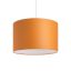 RENDL R11520 RON lámpabúra, univerzális lámpaernyők Chintz narancssárga/fehér PVC