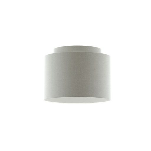 RENDL R11553 DOUBLE lámpabúra, univerzális lámpaernyők Chintz világosszürke/fehér PVC