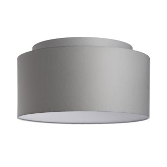   RENDL R11554 DOUBLE lámpabúra, univerzális lámpaernyők Chintz világosszürke/fehér PVC