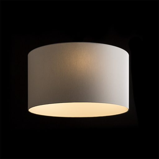 RENDL R11556 RON lámpabúra, univerzális lámpaernyők Chintz világosszürke/fehér PVC