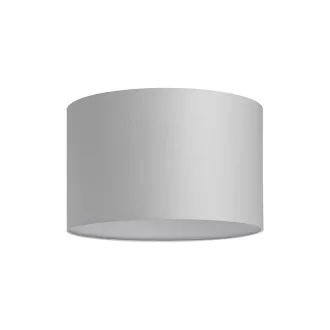   RON 40/25 stínidlo Chintz světle šedá/bílé PVC max. 23W