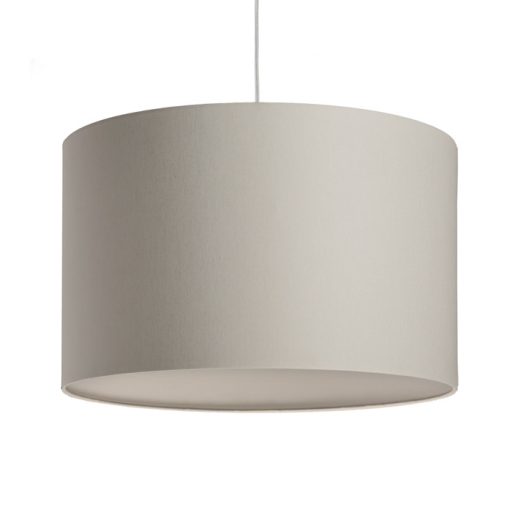 RENDL R11558 RON lámpabúra, univerzális lámpaernyők Chintz világosszürke/fehér PVC