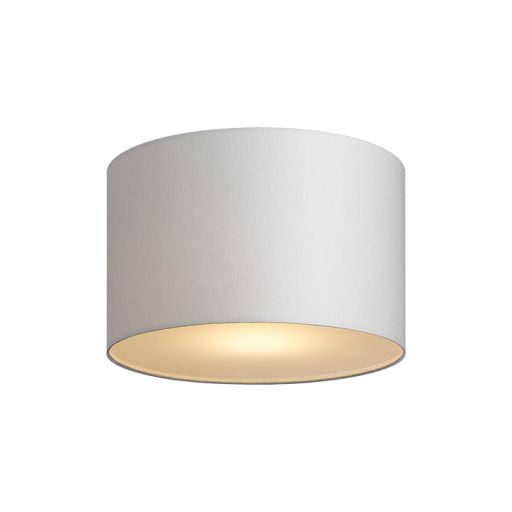RENDL R11558 RON lámpabúra, univerzális lámpaernyők Chintz világosszürke/fehér PVC