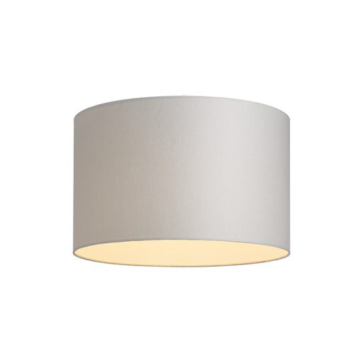 RENDL R11558 RON lámpabúra, univerzális lámpaernyők Chintz világosszürke/fehér PVC