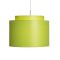 RENDL R11563 DOUBLE lámpabúra, univerzális lámpaernyők Chintz lime/fehér PVC