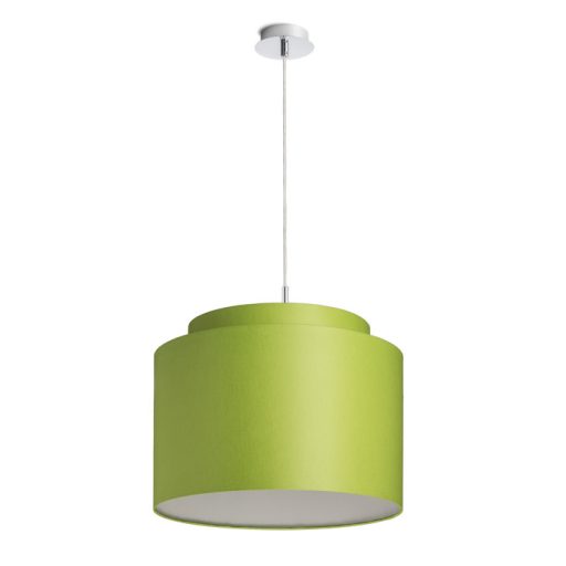 RENDL R11563 DOUBLE lámpabúra, univerzális lámpaernyők Chintz lime/fehér PVC