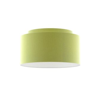   RENDL R11564 DOUBLE lámpabúra, univerzális lámpaernyők Chintz lime/fehér PVC