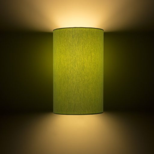 RENDL R11567 RON fali lámpa, dekoratív Chintz lime/fehér PVC