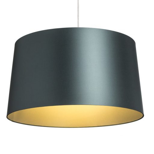 RENDL R11577 ASPRO lámpabúra, függesztett lámpaernyők Monaco petróleumkék/ezüst PVC