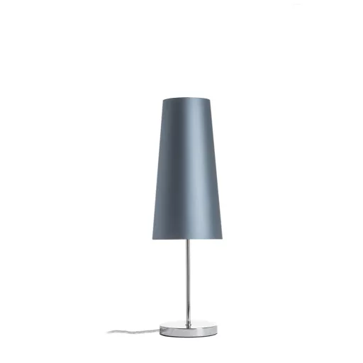 CONNY 15/30 stolní stínidlo Monaco petrolejová/stříbrné PVC max. 23W