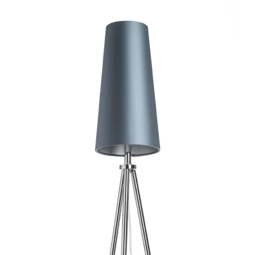 CONNY 15/30 stolní stínidlo Monaco petrolejová/stříbrné PVC max. 23W
