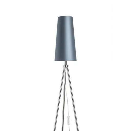CONNY 15/30 stolní stínidlo Monaco petrolejová/stříbrné PVC max. 23W