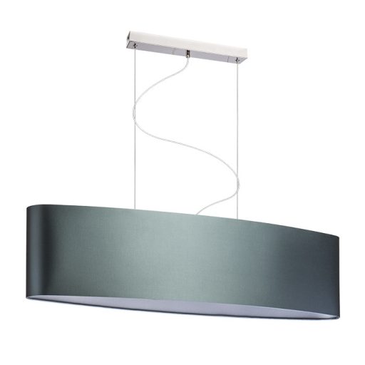 RENDL R11583 CASUAL lámpabúra, univerzális lámpaernyők Monaco petróleumkék/ezüst PVC