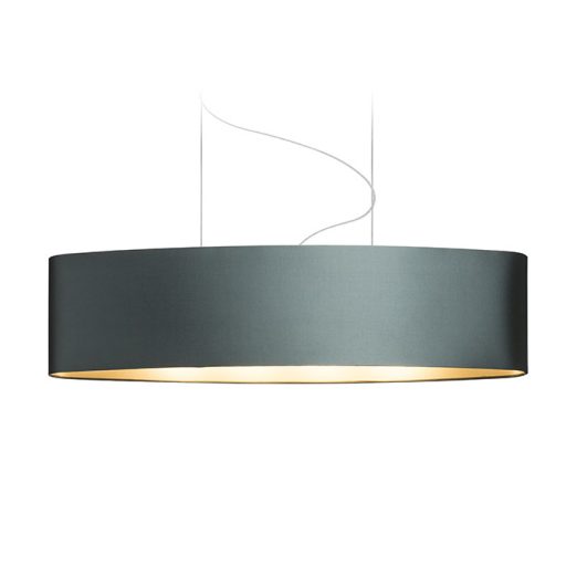 RENDL R11583 CASUAL lámpabúra, univerzális lámpaernyők Monaco petróleumkék/ezüst PVC