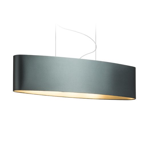 RENDL R11583 CASUAL lámpabúra, univerzális lámpaernyők Monaco petróleumkék/ezüst PVC