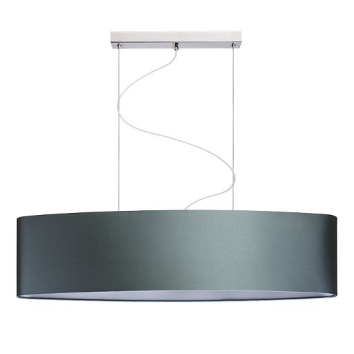 RENDL R11583 CASUAL lámpabúra, univerzális lámpaernyők Monaco petróleumkék/ezüst PVC