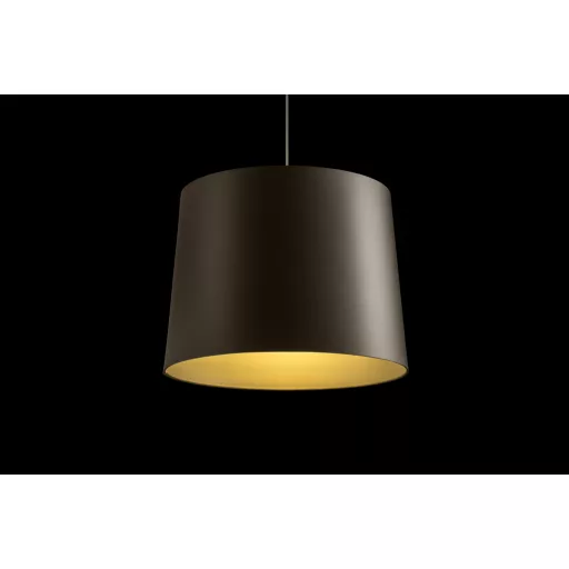 ASPRO 40/30 stínidlo Monaco holubí šeď/stříbrné PVC max. 23W