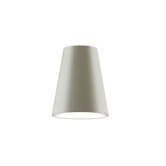   CONNY 25/30 stolní stínidlo Monaco holubí šeď/stříbrné PVC max. 23W