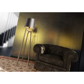   RENDL R11592 CONNY lámpabúra, asztali/állólámpa búrák Monaco galambszürke/ezüst PVC