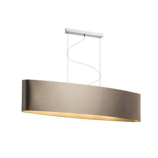 RENDL R11593 CASUAL lámpabúra, univerzális lámpaernyők Monaco galambszürke/ezüst PVC