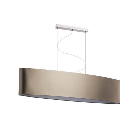 RENDL R11593 CASUAL lámpabúra, univerzális lámpaernyők Monaco galambszürke/ezüst PVC