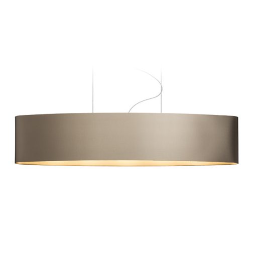 RENDL R11593 CASUAL lámpabúra, univerzális lámpaernyők Monaco galambszürke/ezüst PVC
